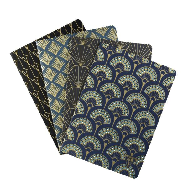 Art deco inspired pocket handkerchiefs