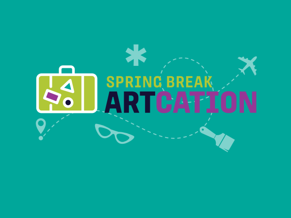 Spring Break Artcation graphic