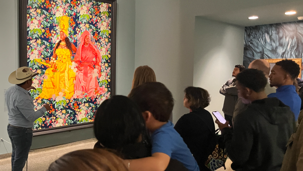 WAM N College student talks about the Kehinde exhibit