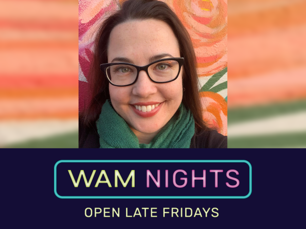 WAM Nights graphic featuring Molly McFerson