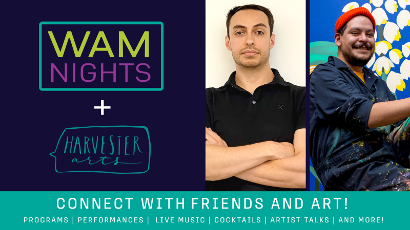 WAM Nights graphic of Marco Hernandez and Armando Minjarez